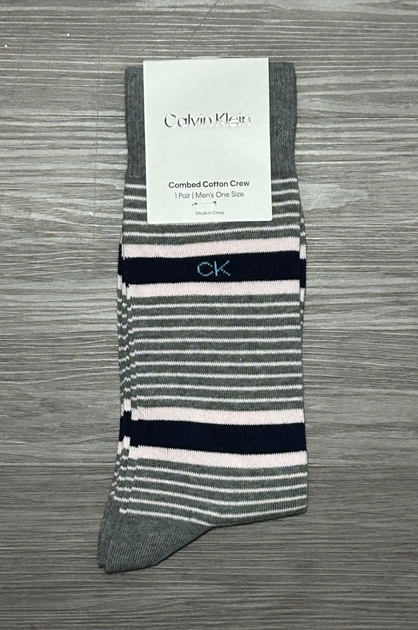 Men's Stripe Crew Sock