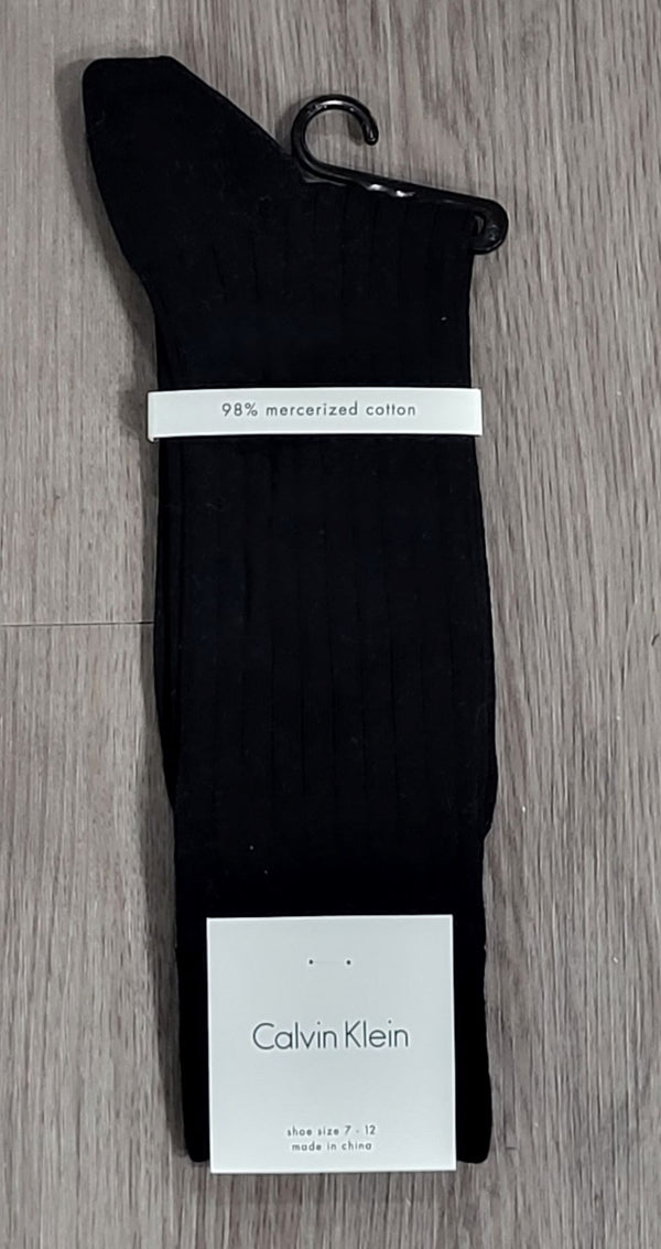 Men's Ribbed Cotton Crew Sock