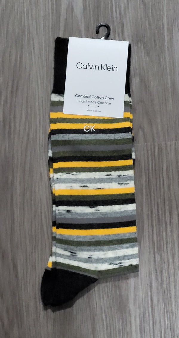 Men's Stripe Crew Sock