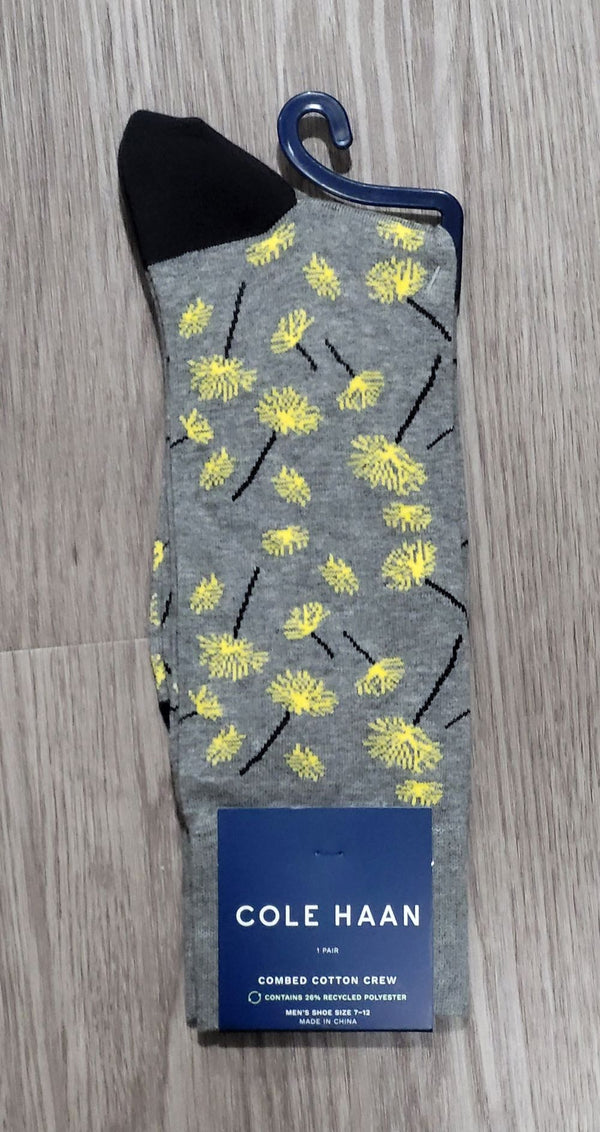 Men's Floral Crew Sock