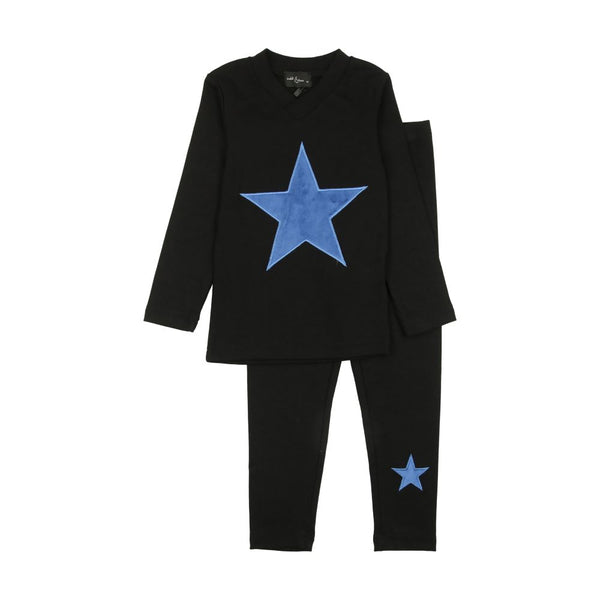 CUDDLE & COO <BR> Velour Star Pajamas