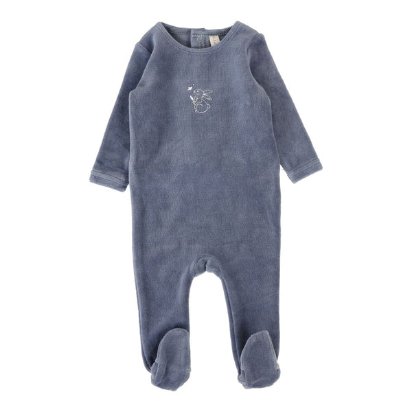 LILETTE <BR> Velour Forest Graphic Footie