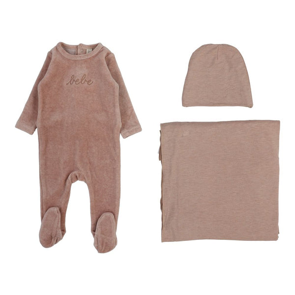 LILETTE <BR> Velour Bebe Layette Set