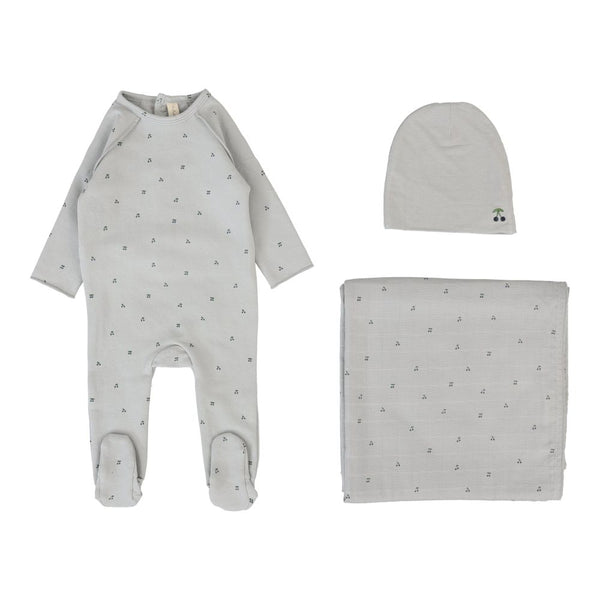 LILETTE <BR> Cherry Print Layette Set