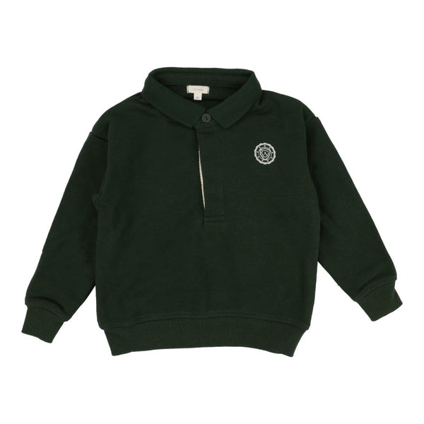 ANALOGIE <BR> Logo Sweatshirt Polo