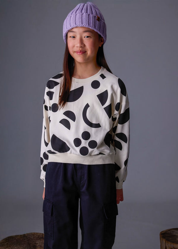 MAYORAL <BR> Geometric Printed Sweatshirt