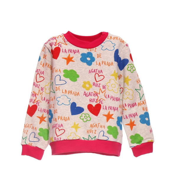 AGATHA RUIZ <br> Crayon Sweatshirt