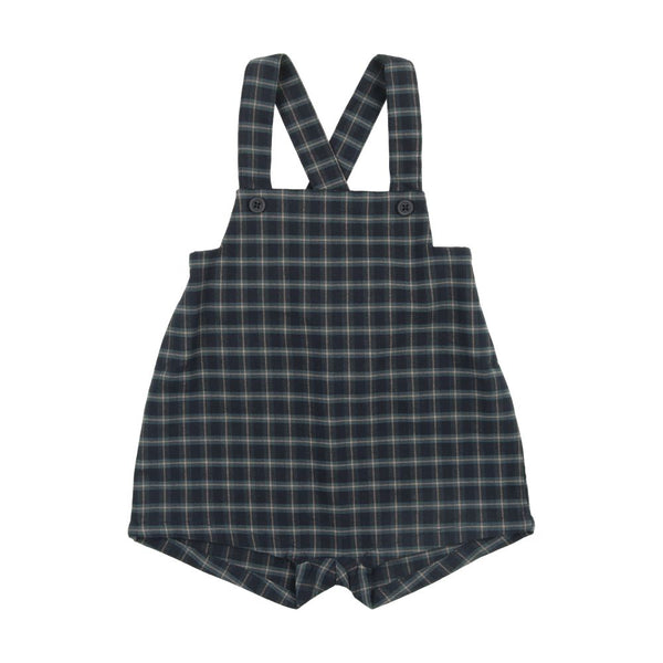 KIN & KIN <BR> Plaid Overall