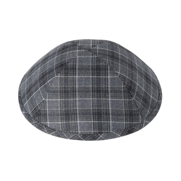 IKIPPAH <BR> Box Plaid Yarmulke