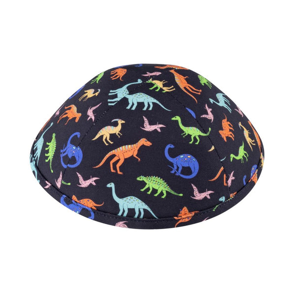 IKIPPAH <BR> Colored Dinos Yarmulke