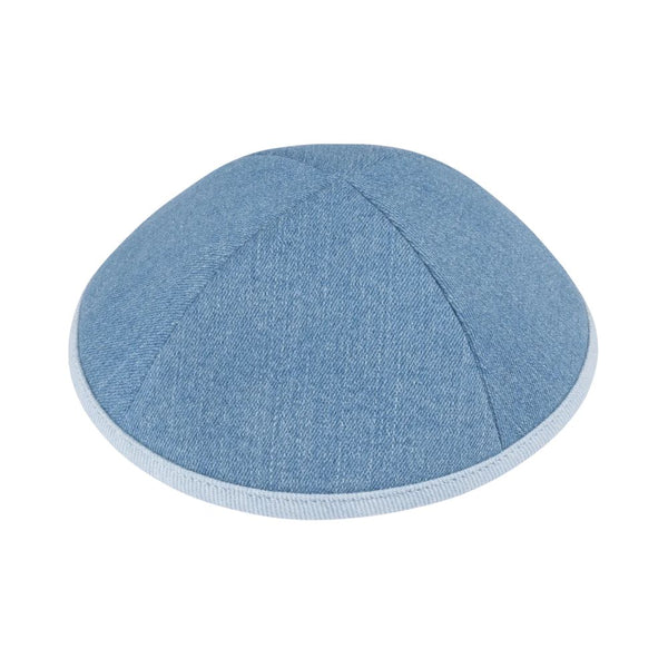 IKIPPAH <BR> 2-Tone Denim Yarmulke