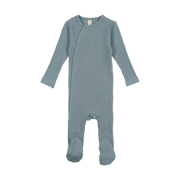 LILETTE <BR> Side Snap Rib Footie