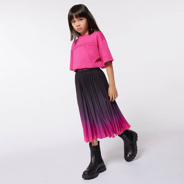 MARC JACOBS <BR> Pleated Ombre Skirt