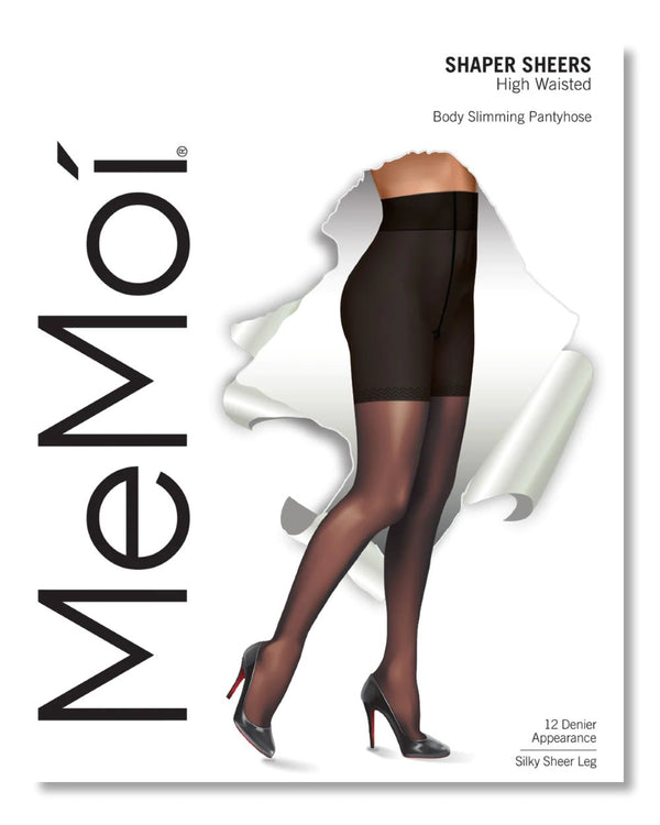 MEMOI <BR> High-Waisted Body Silmming Pantyhose