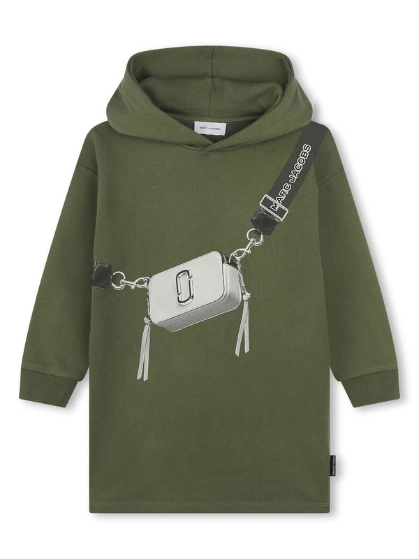 MARC JACOBS <BR> Hoodie Snapshot Dress