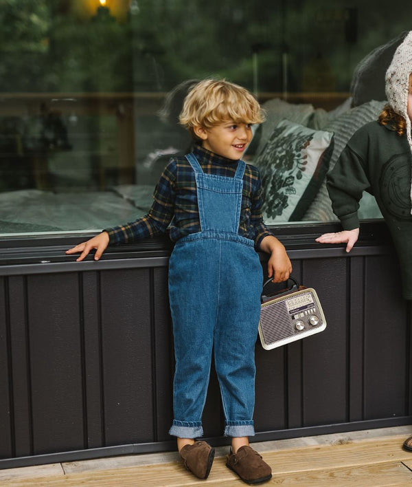 ANALOGIE <BR> Denim Bib Overalls