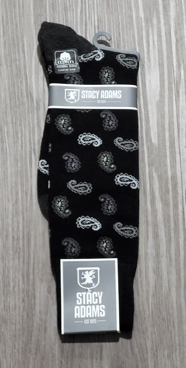 Men's Paisley Crew Sock