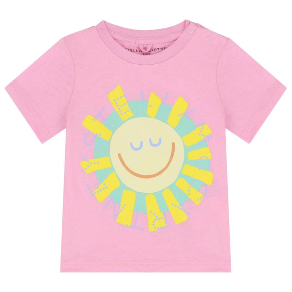 Baby SS Sun Logo Disk Print Tee