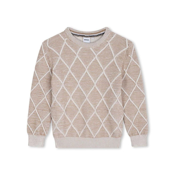 BOSS <br> Diamond Pattern Sweater