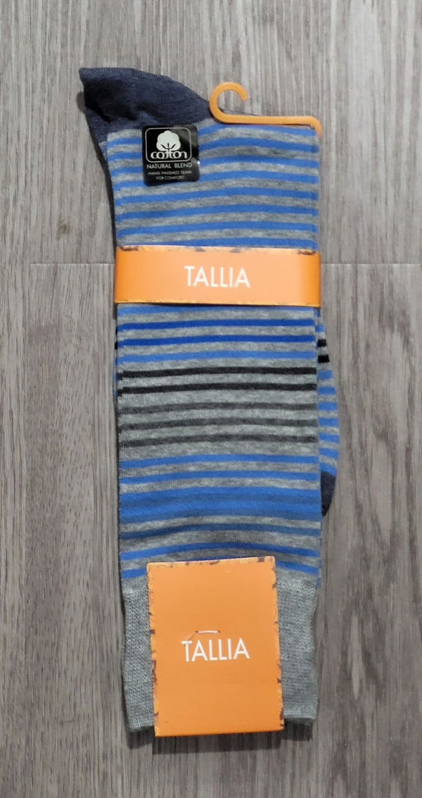 Men's Striped Crew Sock