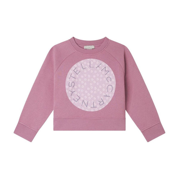 STELLA MCCARTNEY <br> Flowers Logo Disc Print Sweatshirt