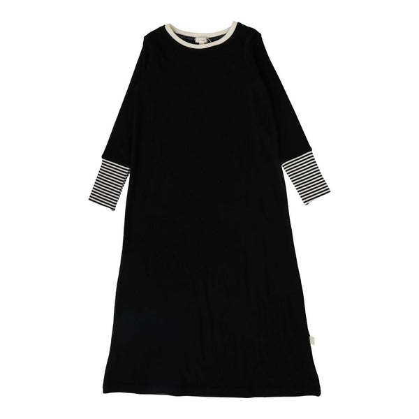 ANALOGIE <BR> Striped Cuff Night Gown