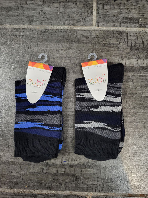 Striped Strokes Crew Socks